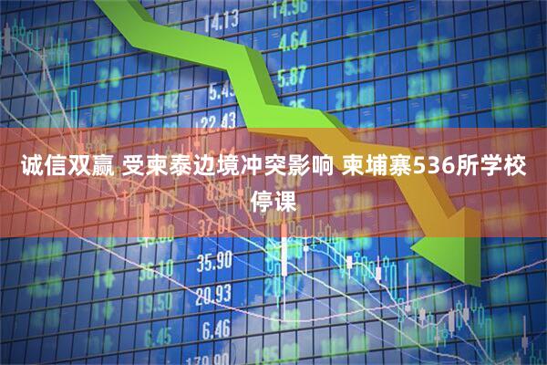 诚信双赢 受柬泰边境冲突影响 柬埔寨536所学校停课