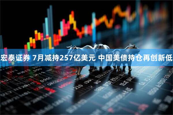 宏泰证券 7月减持257亿美元 中国美债持仓再创新低